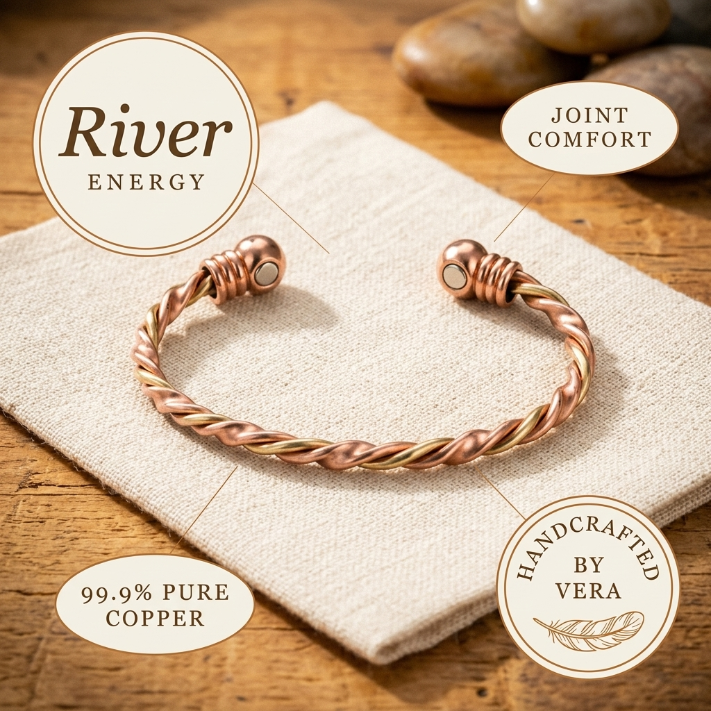 Pulseira de Cobre do Rio da Rosa