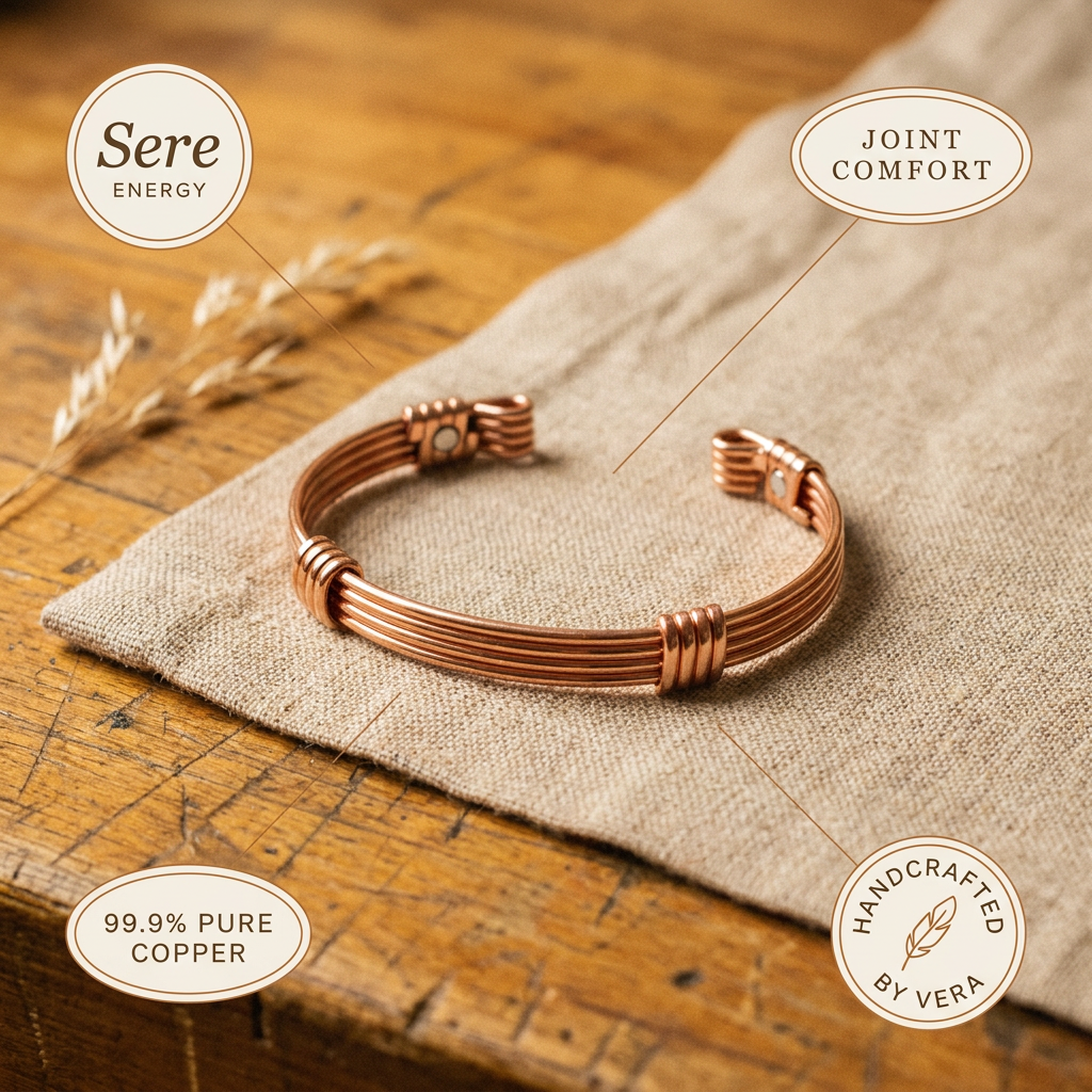 Pulseira de Cobre Sere da Rosa